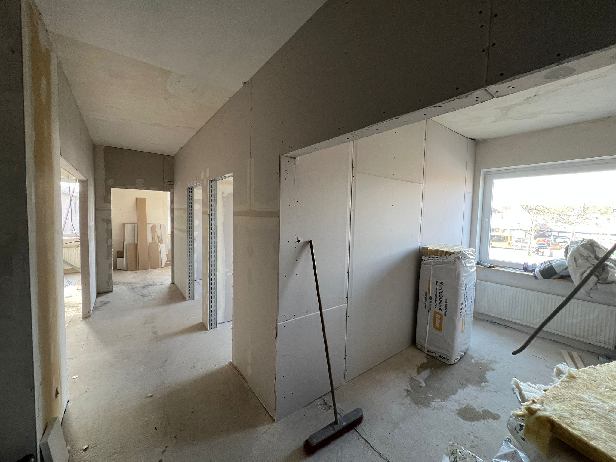 Kanzlei-Umbau zur Praxis Essen – Trockenbau Triaform GmbH