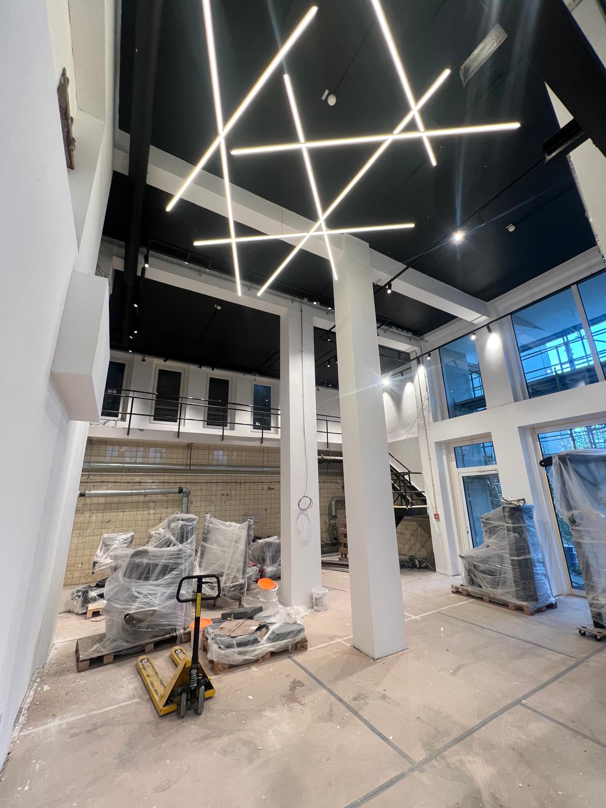 Physio Zentrum Kempen – Trockenbau, Rasterdecke und Malerarbeiten Triaform GmbH